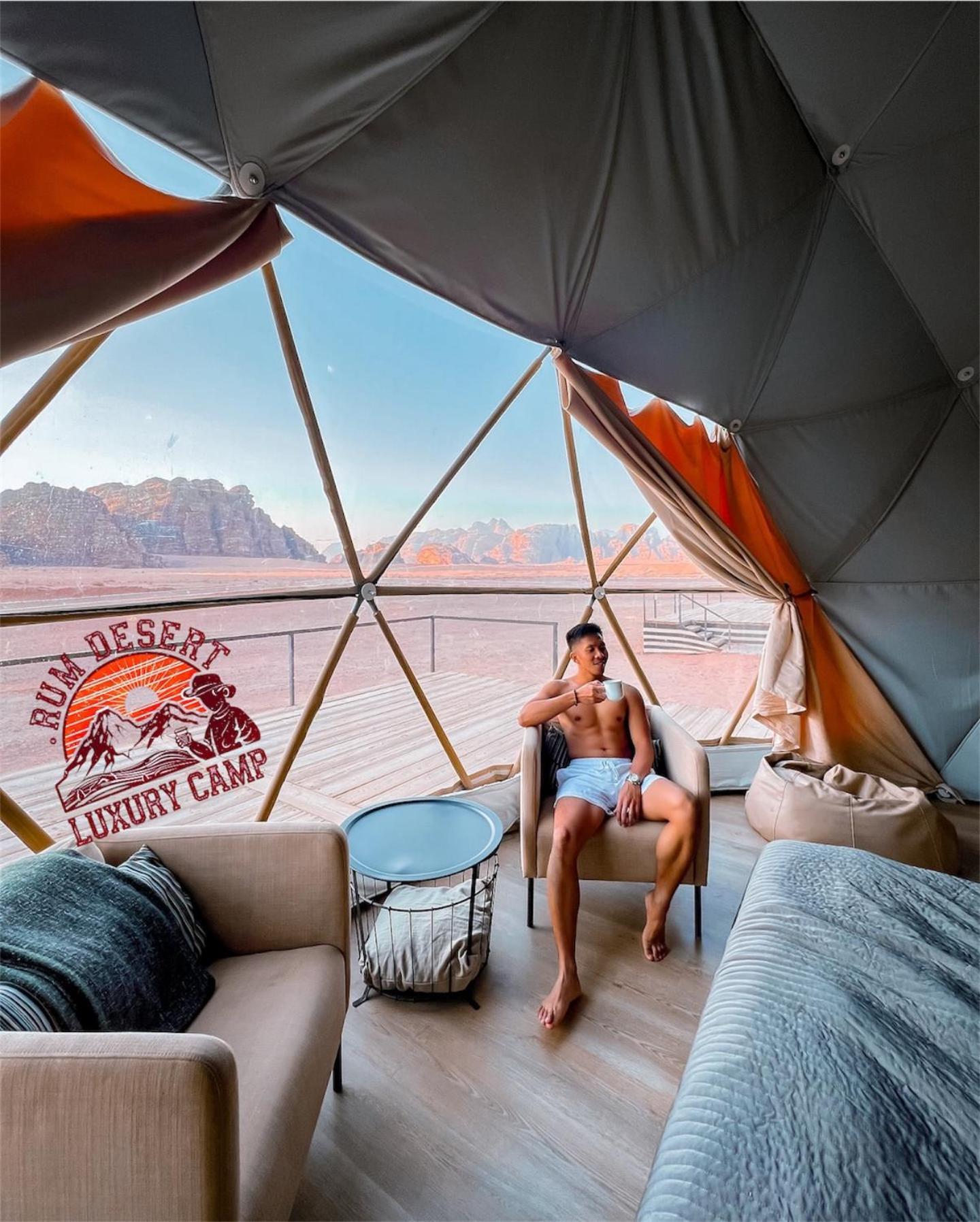 Rum Desert Luxury Camp & Bubble Room Wadi Rum Exterior photo