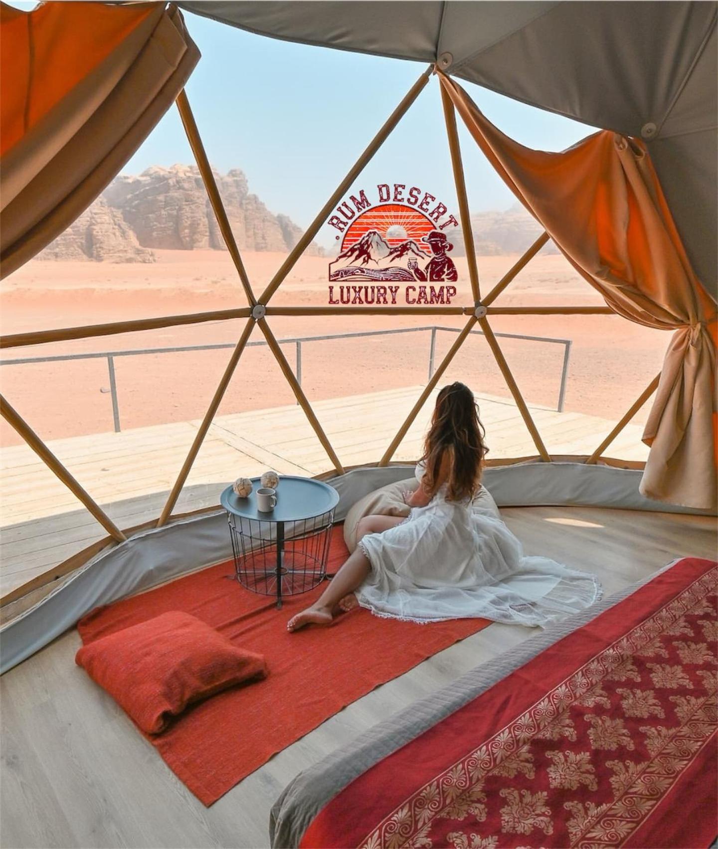 Rum Desert Luxury Camp & Bubble Room Wadi Rum Exterior photo