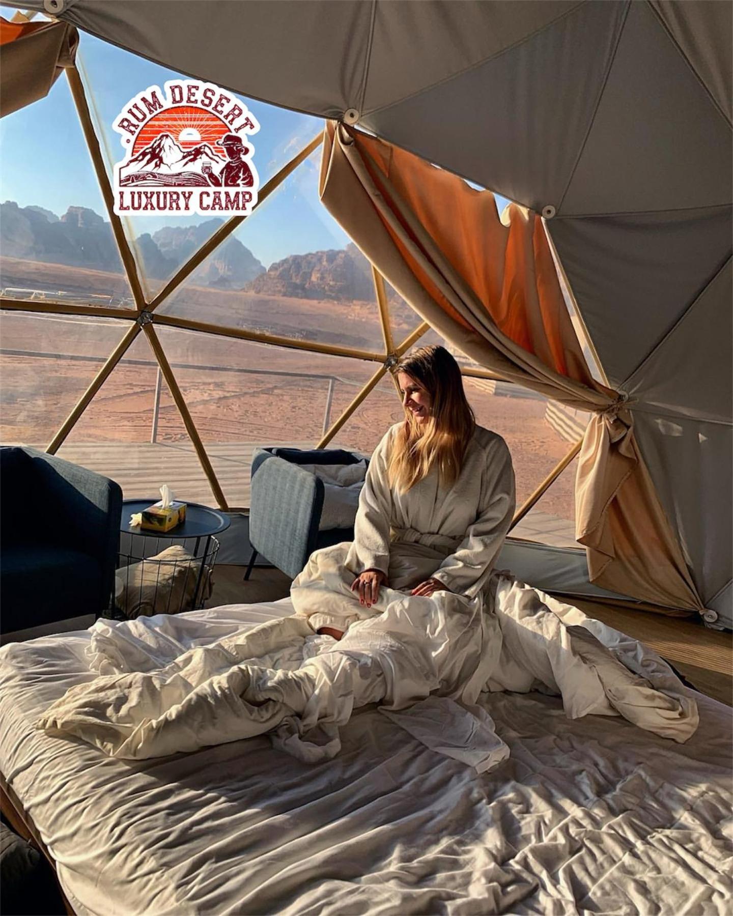 Rum Desert Luxury Camp & Bubble Room Wadi Rum Exterior photo