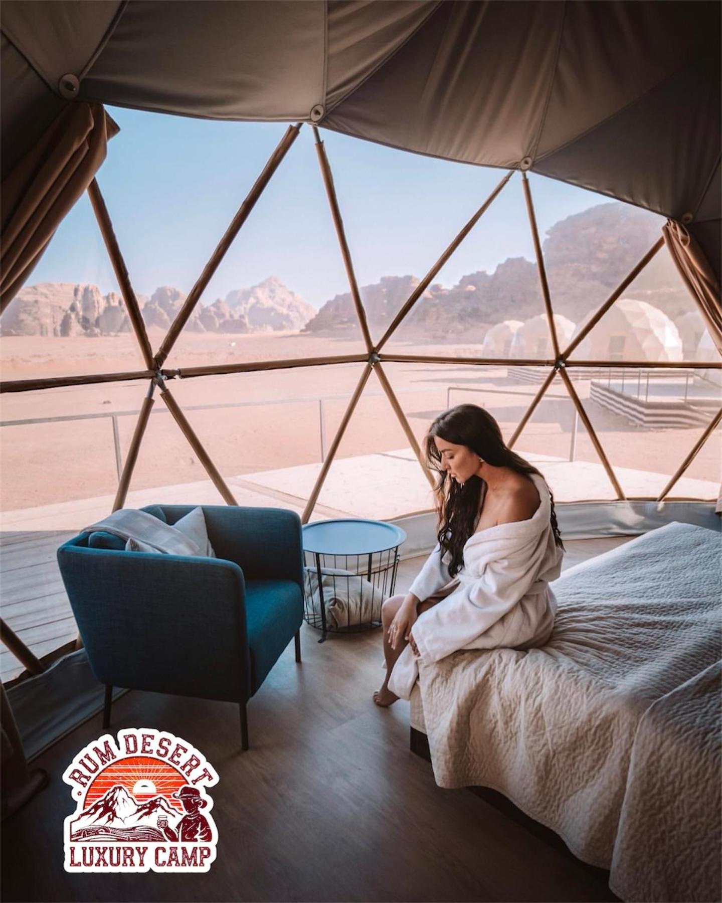 Rum Desert Luxury Camp & Bubble Room Wadi Rum Exterior photo